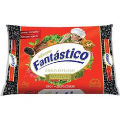 Feijão Fantástico Preto T1 1kg