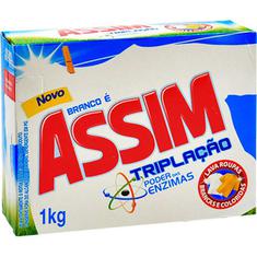 Lava Roupa em Pó Assim Tripla Ação 1kg