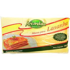 Massa para Lasanha Fresca Aricanduva 500g