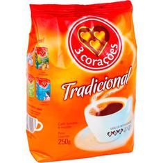 Café Tradicional 3 Corações 250g