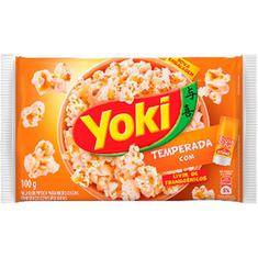 Milho de Pipoca Para Micro-Ondas Temperado Toque de Chef Yoki 100g