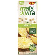Bebida de Soja Mais Vita Sabor Abacaxi Yoki 1L