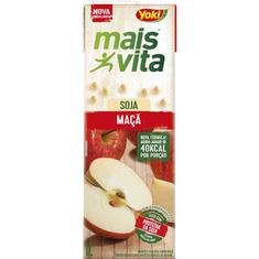 Bebida de Soja Mais Vita Sabor Maçã Yoki 1L