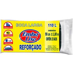 Saco para Lixo Super Resistente 110L Embalixo com 25un.