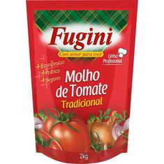 Molho de Tomate Tradicional Fugini 2kg