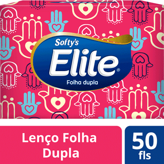 Lenço de Papel Softys 50 unidades