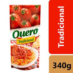 Molho de Tomate Tradicional Refogado Quero 340g