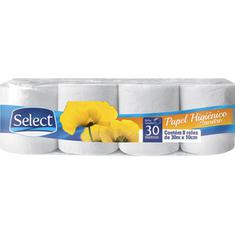 Papel Higiênico Select Folha Simples 8X30m