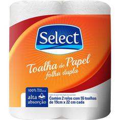 Papel Toalha Select 2 Unidades