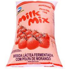 Iogurte sabor Morango Milk Mix Serramar 1kg