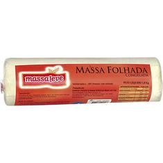Massa Folhada Rolo Massa Leve 1kg