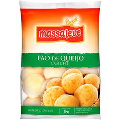 Pão de Queijo Lanche Massa Leve 1kg
