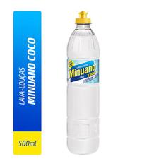 Detergente Líquido Minuano Coco 500ml