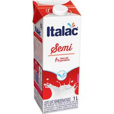 Leite Longa Vida Semidesnatado com Tampa Italac 1L