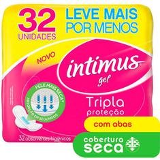 Absorvente Intimus Gel Normal Seca com Abas 32un
