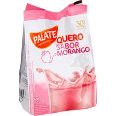 Achocolatado em Pó Sabor Morango Palate 400g