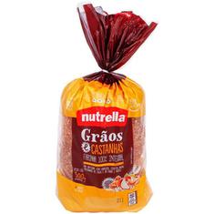 Pão de Forma Nutrella Grãos Castanhas 500g
