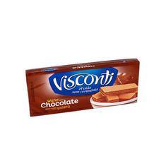 Biscoito Wafer Sabor Chocolate Visconti 120g