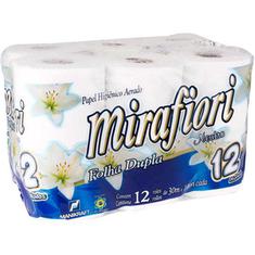 Papel Higiênico Mirafiori Folha Dupla 12X30m