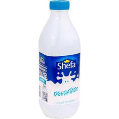 Leite Longa Vida Desnatado Shefa 1L