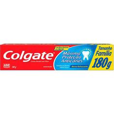 Creme Dental Colgate Máxima Proteção Anticáries 180g