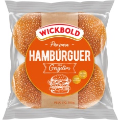 Pão Wickbold Hambúrguer Gergelim 200g