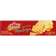 Biscoito Cream Cracker sabor Manteiga Duchen 200g