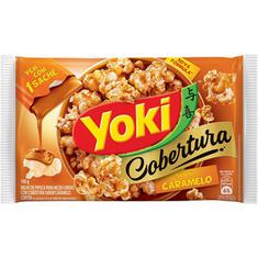 Milho de Pipoca Para Micro-Ondas sabor Caramelo Yoki 160g