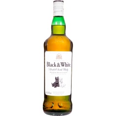 Whisky Escocês Black & White 1L