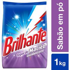 Lava Roupa em Pó Brilhante Toque Maciez 1kg