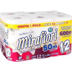 Papel Higiênico Mirafiori Folha Dupla L12P11 50m