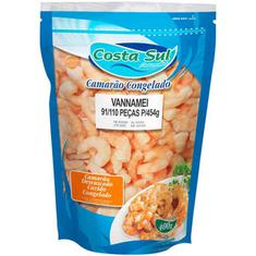 Camarão Médio Limpo Cozido Costa Sul 400g