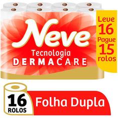 Papel Higiênico Neve Folha Dupla Leve16 Pague15 30m