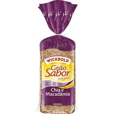 Pão de Forma Chia Macadâmia Wickbold 400g