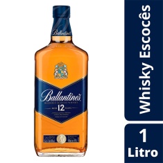 Whisky Escocês 12 Anos Ballantines Finest 1L