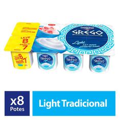 Iogurte Grego Polpa Danone Original Morango Light 800g