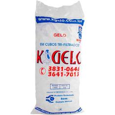 Gelo Cubo K Gelo Saco 5kg