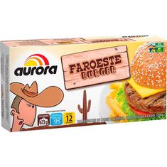 Faroeste Burguer Bovino /Ave Aurora 672g