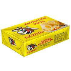 Manteiga Extra Tourinho com Sal Tablete 200g