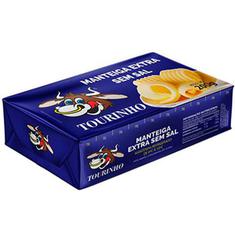 Manteiga Extra Tourinho sem Sal Tablete 200g