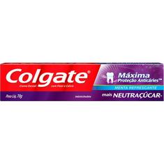 Creme Dental Colgate Máxima Proteção Anticáries Neutraçucar 70g