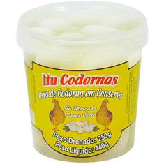 Ovos de Codorna Conserva Itu 250g