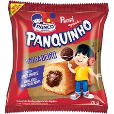 Bolinho Recheado Sabor Brigadeiro Panquinho Panco 70g