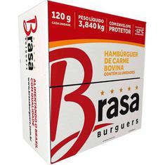 Hambúrguer Bovino Brasa Burguer 30X120g