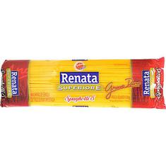 Macarrão Grano Duro Renata Integral Spaguetti 8 - 500g