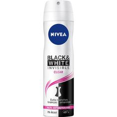 Desodorante Aerossol Nivea Feminino Black White 89g