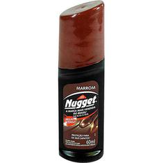 Nugget Líquido para Calçado Marrom 60ml