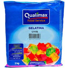 Gelatina em Pó Qualimax Uva 1kg