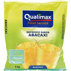 Refresco em Pó Sabor Abacaxi Qualimax 1kg
