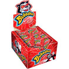 Chiclete Adams Bubbaloo Morango 60un